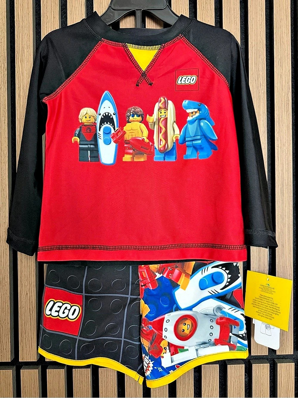 LEGO 2-Piece Set Boys 2T Rashguard Set